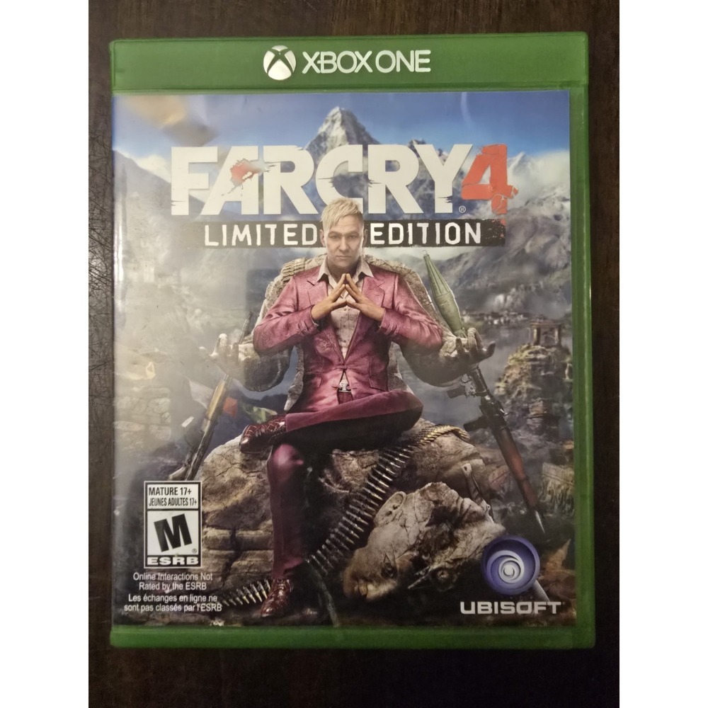 Far Cry 4 -- Limited Edition (Xbox One, 2014) Complete Tested‎ Working
